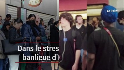Dans le stress des trains de banlieue d'Ile-de-France