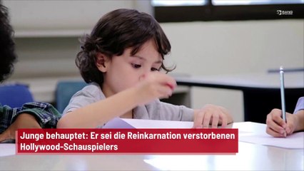 Junge behauptet: Er sei die Reinkarnation verstorbenen Hollywood-Schauspielers