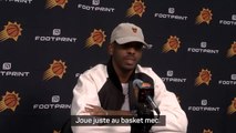 Suns - Paul sur le geste de Beverley : 