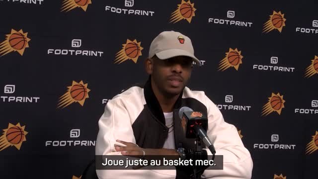 Suns - Paul sur le geste de Beverley : Joue juste au basket mec