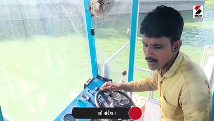 સુરતમાં તાપી નદીમાં ડિવિડર મશીન મારફતે ગંદકી હટાવવાનું કામ શરૂ કરાયું
