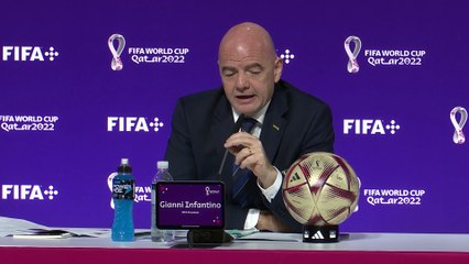 Pour Infantino, le format de la Coupe du monde 2026 doit être revu