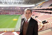 Galatasaray Kulübü Başkanı Dursun Özbek, AA Spor Masası'na konuk oldu (5)