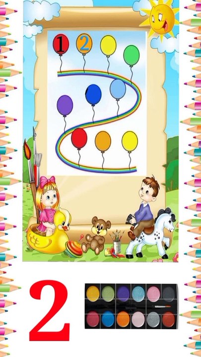 Learn to Count 123 Numbers with Magnet Toys | Number Song | 1 to 10 Number Names | Counting For Kids