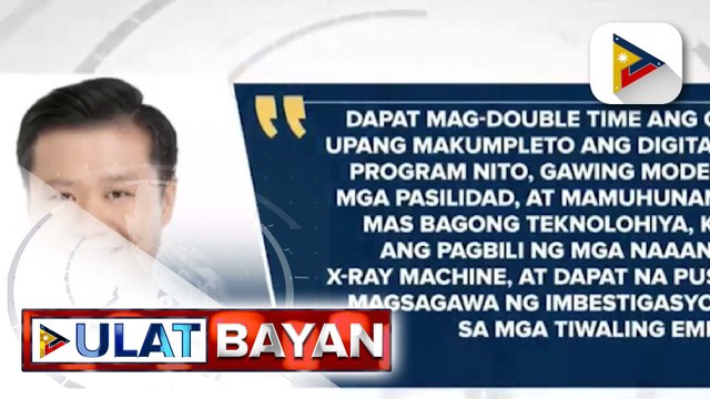Sen. Gatchalian, hinimok ang BOC na palakasin ang kanilang modernization program