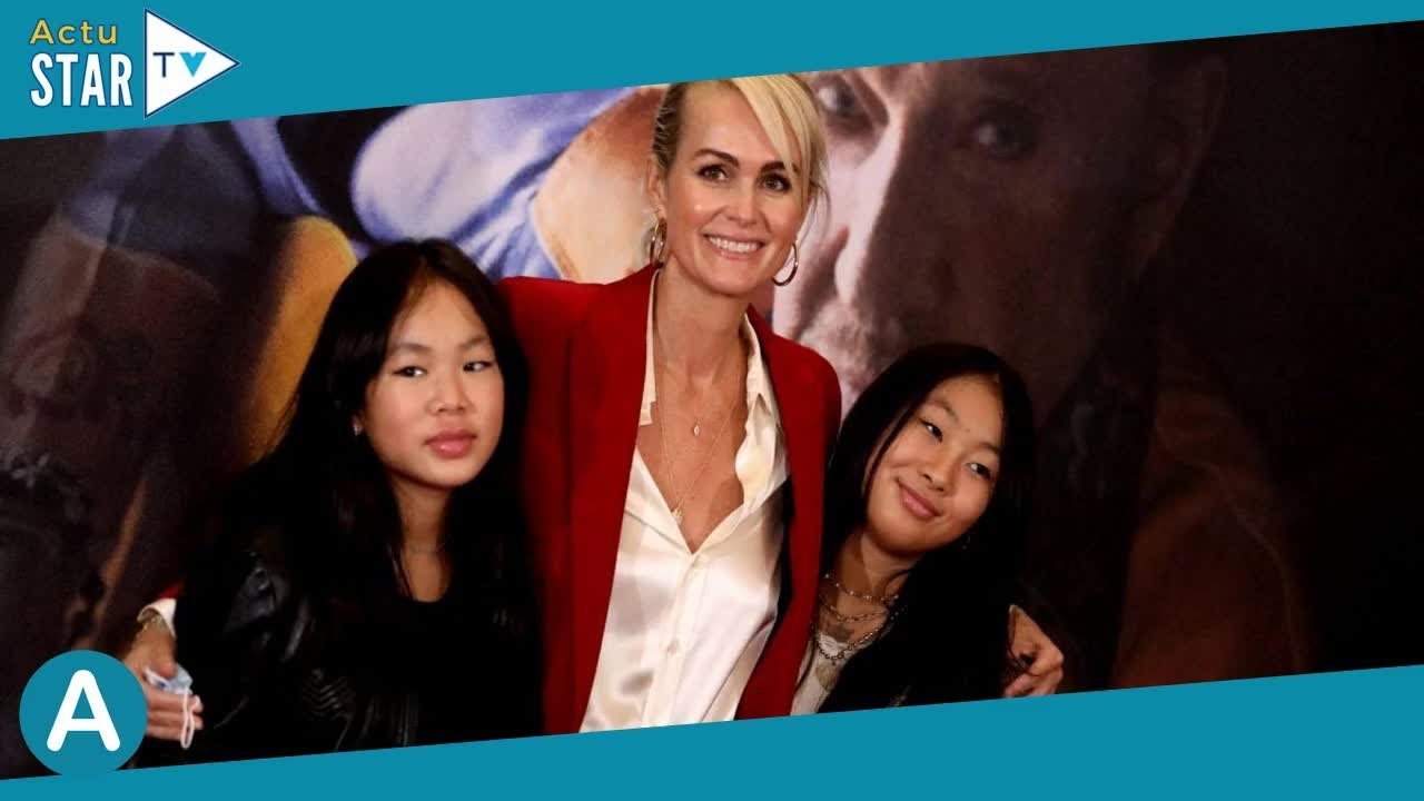 Joy Hallyday dégaine une tenue spéciale pour l'inauguration de l'expo Johnny Hallyday, photos inédit