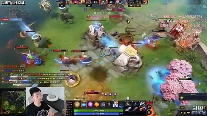 97K Dmg Invoker vs Highest Winrate Razor Build | Sumiya Invoker Stream Moment 3379