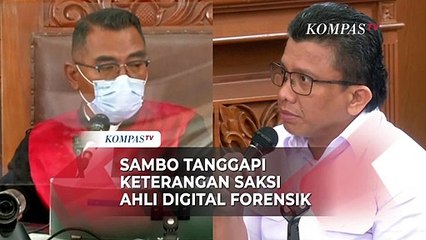 Ferdy Sambo Minta Hakim Objektif Nilai Keterangan Terdakwa Usai Putar Rekaman CCTV