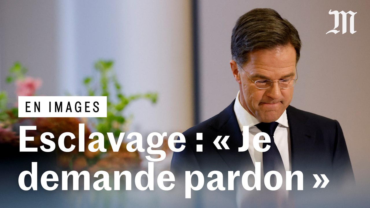 « Je demande pardon » : le premier ministre néerlandais Mark Rutte présente les excuses des Pays-Bas pour l’esclavage