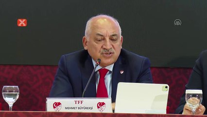 Büyükekşi: "Euro 2028 ve 2032 için başvuru yaptık"