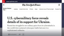 نيويورك تايمز: فريق عسكري أميركي انسحب من أوكرانيا قبل الهجوم الروسي