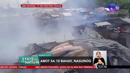 Abot sa 10 bahay, nasunog | SONA