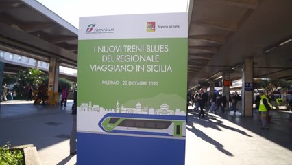 Treni: parte il Blues a Palermo, primo ibrido in Sicilia