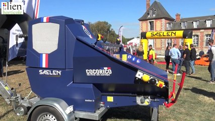 Cocorico, le broyeur Saelen 100 % électrique et 100% connecté