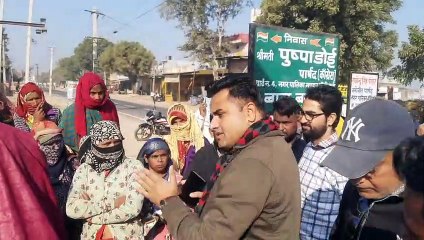 श्रमिकों ने नाली सफाई कार्य से किया इनकार, समझाने पर माने