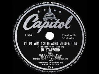 1946 Jo Stafford Ill Be With You In Apple Blossom Time