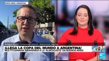 Informe desde Buenos Aires: la Copa Mundial de Fútbol ya está en Argentina