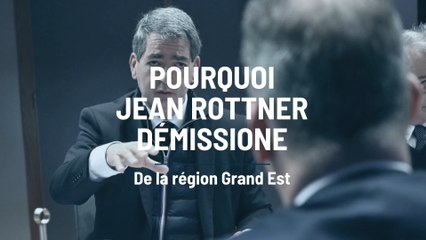 Jean Rottner quitte la présidence de la région Grand Est