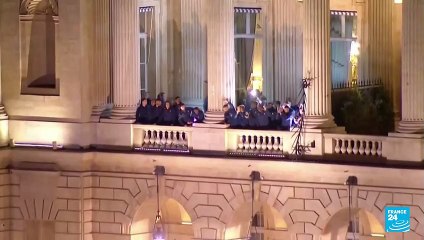 Francia, subcampeona del Mundial de Qatar 2022, fue recibida por su hinchada en París