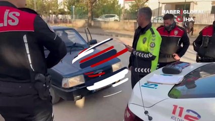 Makas atınca cezayı yedi, "Bu sokaktan artık yayan geçerim" dedi