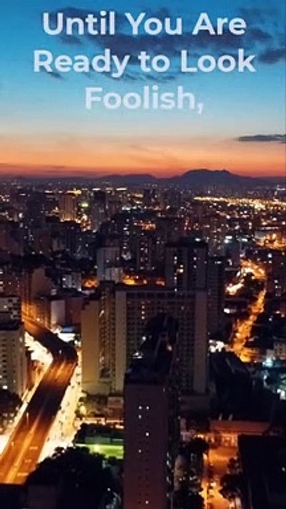 Until You Are Ready To Look Foolish  - Cher