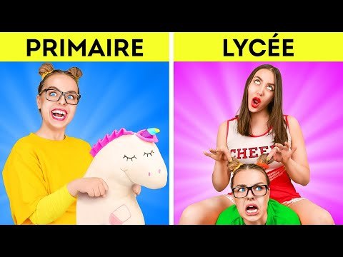 Nouvelle fille au lycée - Problèmes d'ados et situations de débutants à l'école par La La L'r