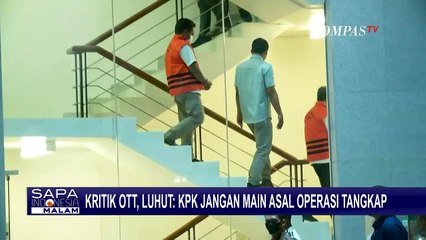 Kritik Cara Kerja KPK, Luhut: Jangan Sedikit-Sedikit Ditangkap!