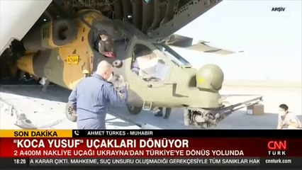 Son dakika haberi: 'Koca Yusuf' uçakları döndü