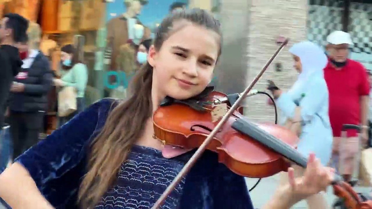 When country song SOUNDS SO ROMANTIC Tennessee Whiskey - Chris Stapleton - Violin Cover