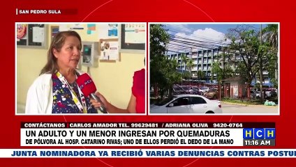 ¡Y ni siquiera a llegado la nochebuena! registran dos nuevos quemados por pólvora en el Catarino Rivas