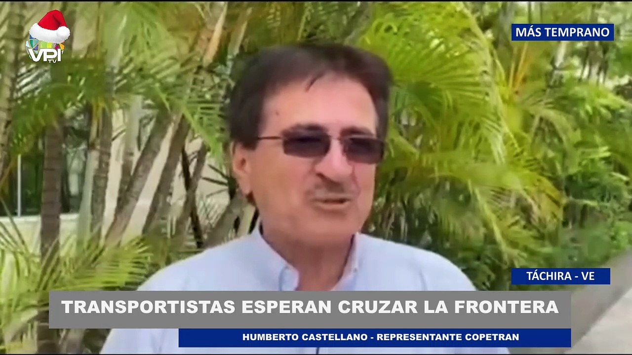 Transportistas esperan cruzar la frontera colombo - venezolana | 20Dic @VPItv