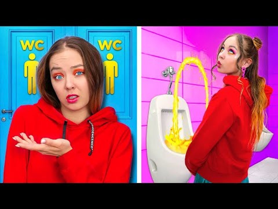 24 H d’ÉCHANGE DE CORPS incroyable ! Mauvais élève vs bonne élève - Comédie musicale par La La L'R