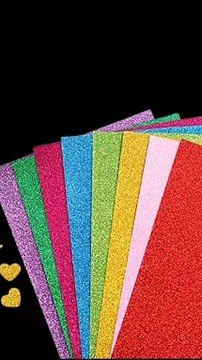 Easy 5 minute christmas tree decor/ easy glitter foam christmas crafts/ kids christmas crafts