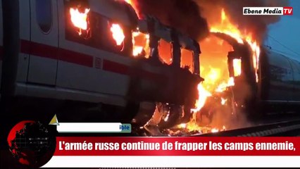 La Russie massacre 100 nouveaux soldats Ukrainiens en route pour le combat.