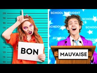 BON ÉLÈVE vs MAUVAISE ÉLÈVE | Comédie musicale sur les disputes entre frère et sœur par La La L’r