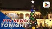 Families enjoy seeing lanterns, giant Christmas tree at Palace grounds as Malacañang opens for 9-day Simbang Gabi