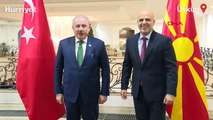 Şentop, Kuzey Makedonya Başbakanı Kovaçevski ile görüştü