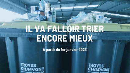 À partir du 1er janvier, tous les emballages dans le sac jaune pour 61 communes de Troyes Champagne Métropole