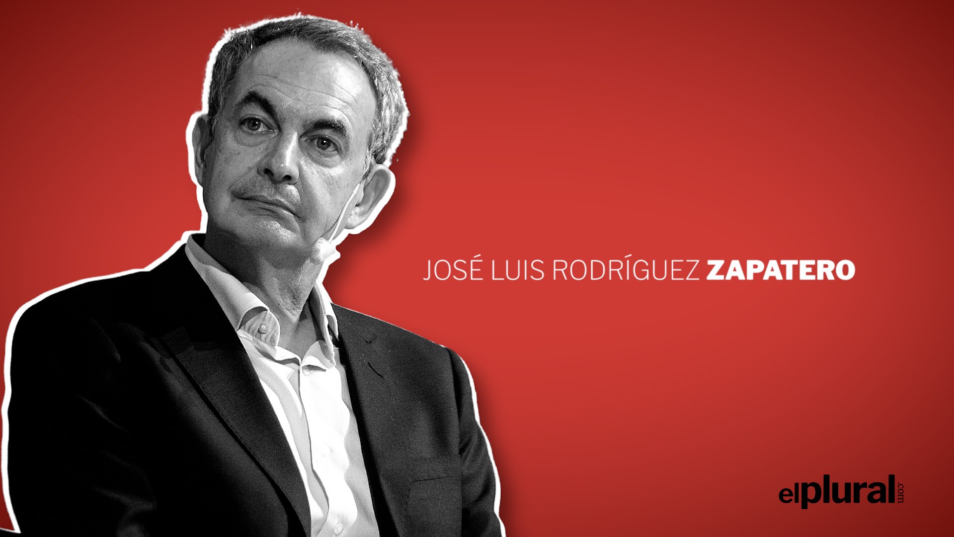 Entrevista a José Luis Rodríguez Zapatero en ElPlural.com - Vídeo  Dailymotion
