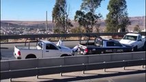 Nuevamente se registraron bloqueos carreteros en Zacatecas