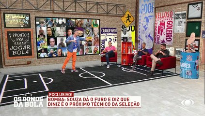 Souza diz que Diniz será o sucessor de Tite na Seleção Brasileira 20/12/2022 15:01:39