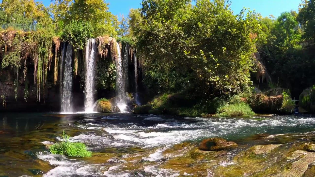 Amazing water fall