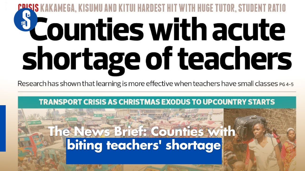 The News Brief: Counties with biting teachers' shortage