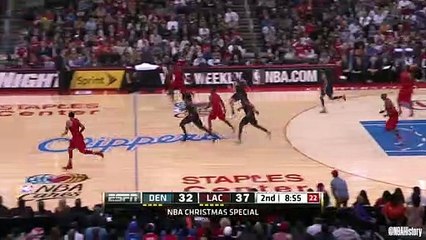 Jamal Crawford behind-the-back floater in 2018