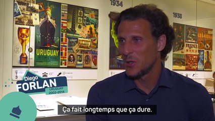 Forlan rêve du centenaire de la Coupe du monde en Uruguay