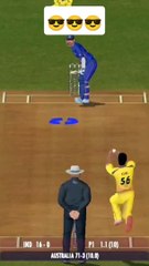 Unbelievable Shot In Real Cricket 22