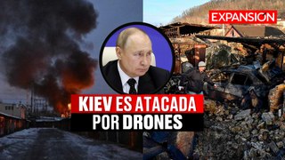 DRONES RUSOS ATACAN KIEV antes de la VISITA de PUTIN a BIELORUSIA | ÚLTIMAS NOTICIAS