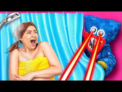 Moi VS Ma Babysitter - Huggy Wuggy est Mon Ami | Meilleures Farces à Ma Nounou - Astuces par LaLaL'r