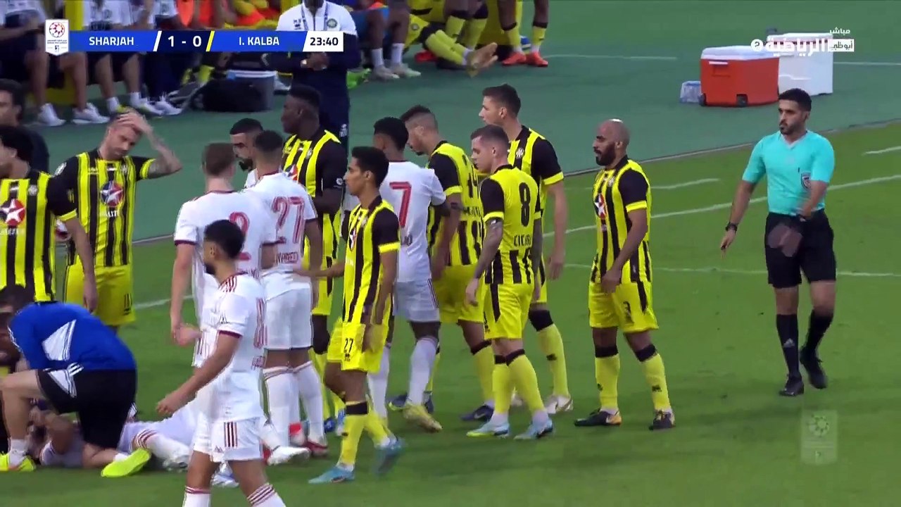 مباراة اتحاد كلباء و الشارقة  كاملة دوري ادنوك للمحترفين  20-12-2022