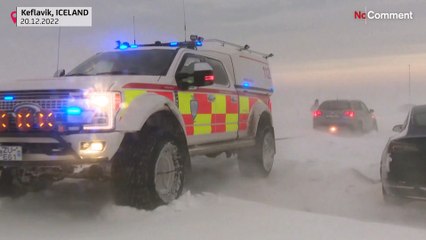 Iceland: hundreds stranded amid extreme weather